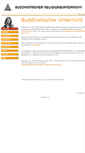 Mobile Screenshot of buddhistischer-religionsunterricht.de